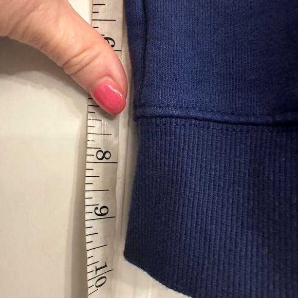 Walt Disney World sweatshirt 50th Anniversary year blue size medium crop hoodie - Picture 6 of 9